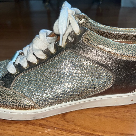 Jimmy Choo Women’s Sneakers size 6.5 - Picture 4 of 5